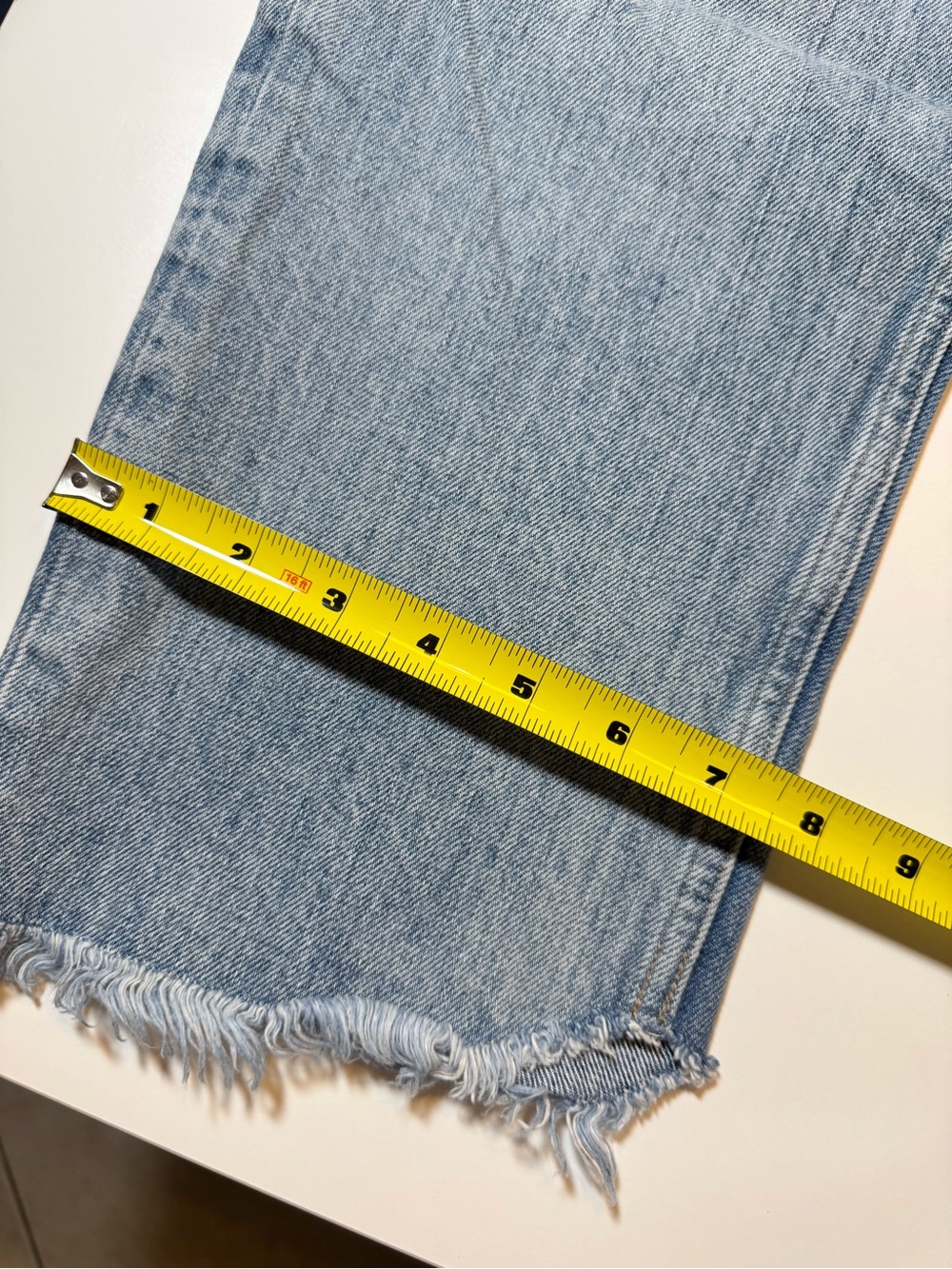 Etica Light Blue Straight-Leg Jeans Size 27 - Picture 12 of 12
